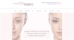 Desktop Screenshot of eyethebrows.com